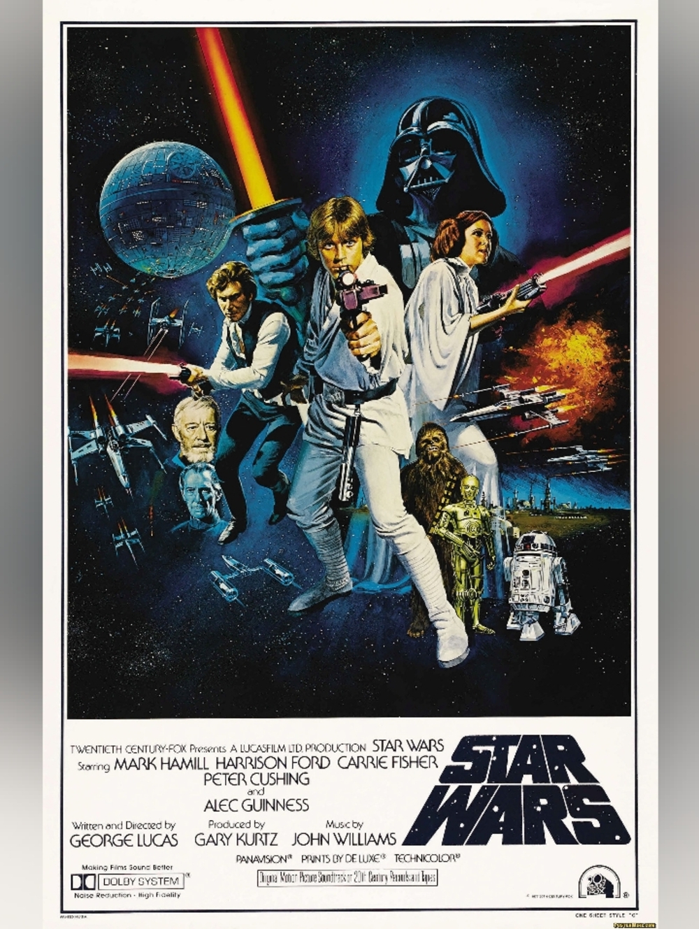 Custom Fridge Magnet Star Wars Vintage Movie Poster Home Kitchen Decor